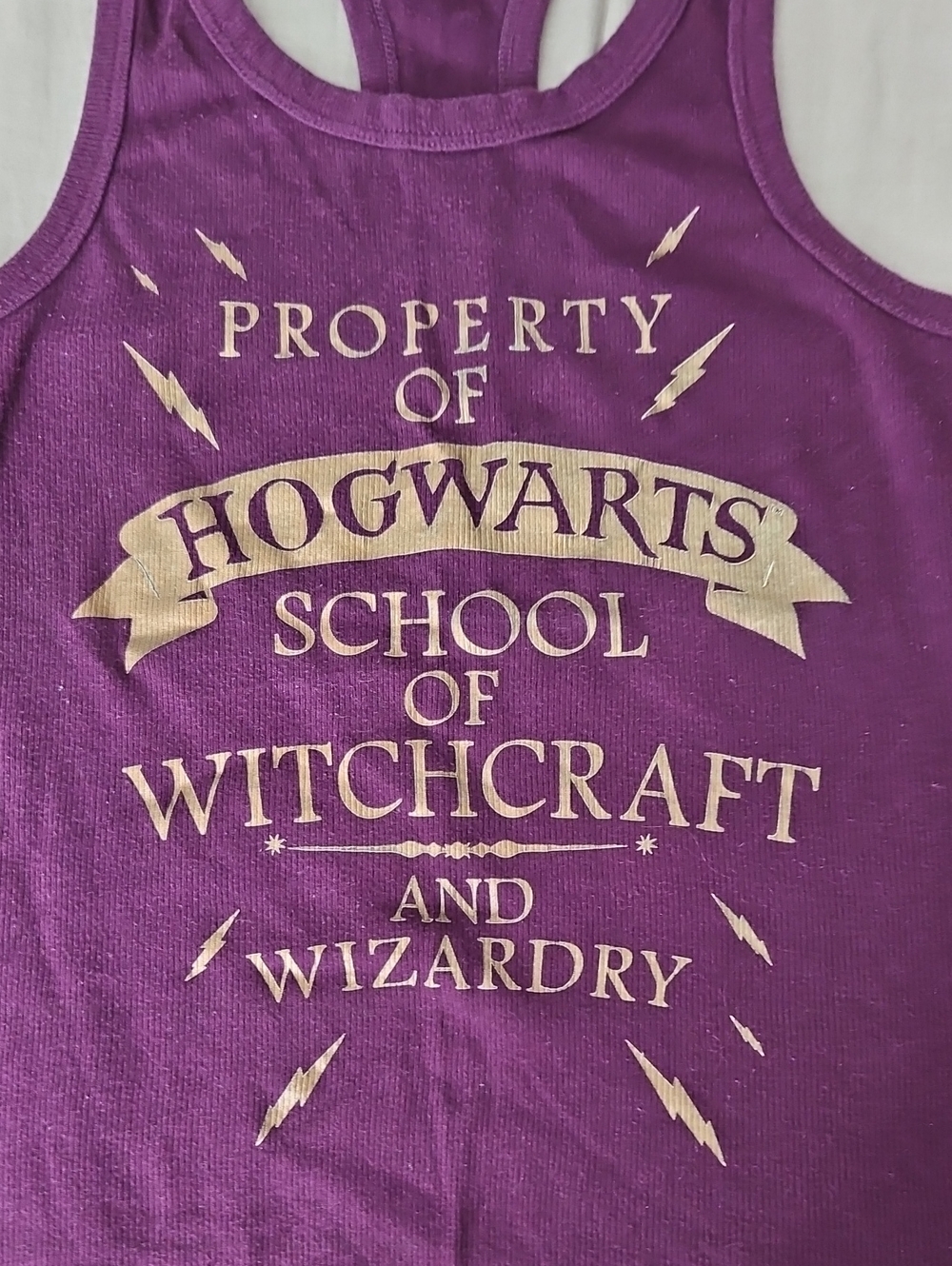 Harry Potter Tank & Short PJ Set in Purple - Picture 2 of 8